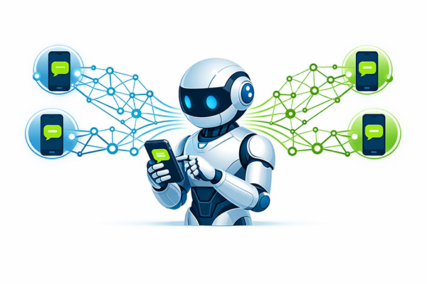 Agent IA envoi SMS automatique