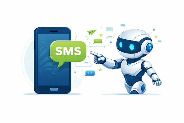Intégration IA envoi SMS agent intelligent