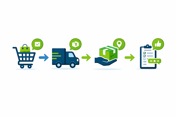 SMS transactionnel confirmation commande livraison